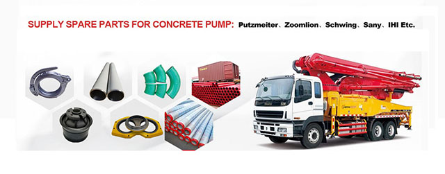 Putzmeister, Schwing, Sany, Zoomlion Concrete Pump Spare Parts